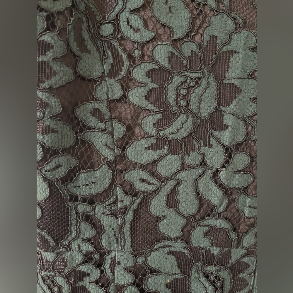 Eliza J Green Lace Midi Dress - Picture 9 of 11